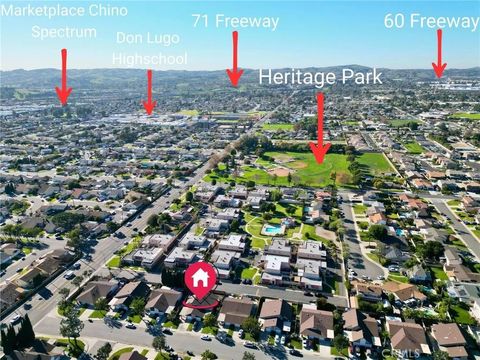 Tiny photo for 13262 Ballestros Avenue, Chino, CA 91710 (MLS # PW25274630)