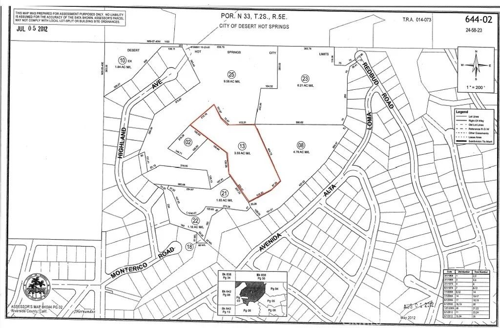 Photo of 0 Skyline Dr, Desert Hot Springs, CA 92282 (MLS # IV25142557)