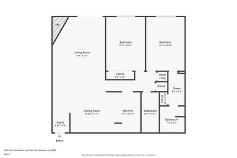 Tiny photo for 2501 S El Camino Real Real #309, San Clemente, CA 92672 (MLS # OC25231725)