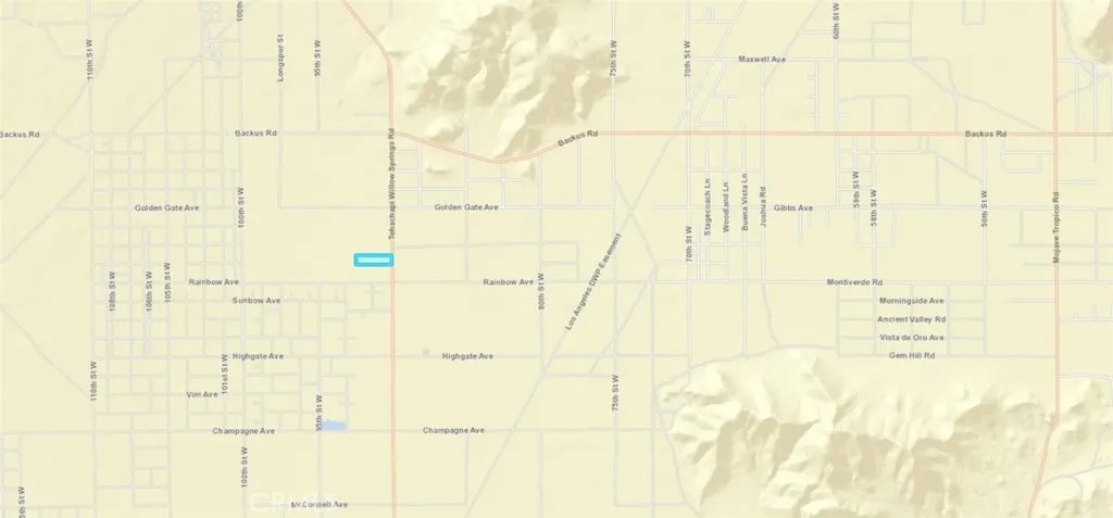 36 Tehachapi Willow Springs