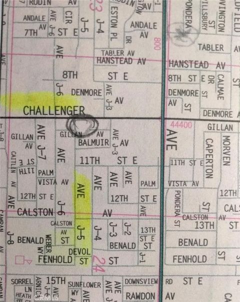 0 COR AVE J5 CHALLENGER WAY East Lancaster CA 93535