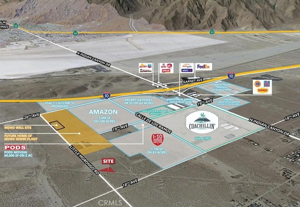 Photo of 0 Little Morongo, Desert Hot Springs, CA 92240 (MLS # CV25273120)