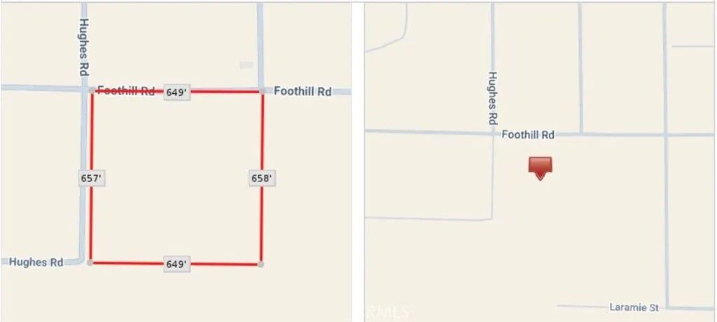 Photo of 0 Foothill, Lucerne Valley, CA 92356 (MLS # CV26065314)