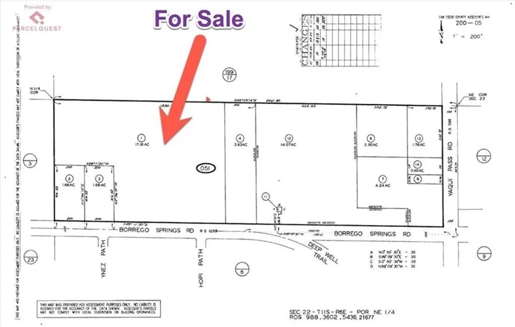 Photo of 0 Borrego Springs Road, Borrego Springs, CA 92004 (MLS # DW25218764)