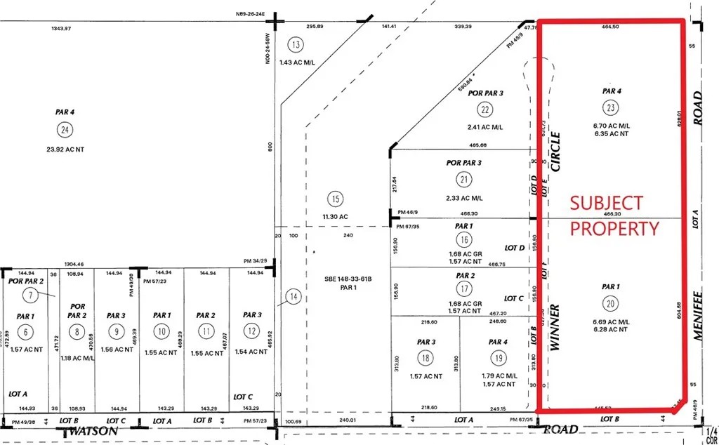 0 Menifee Rd/Watson Rd
