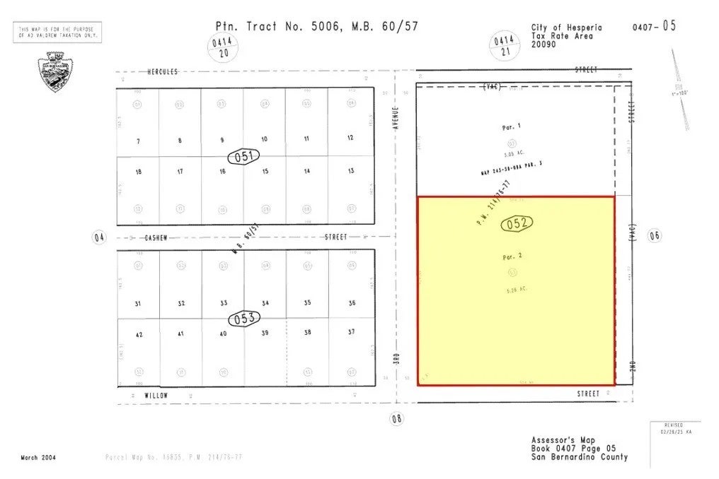 Photo of 0 Willow, Hesperia, CA 92345 (MLS # HD26211365)