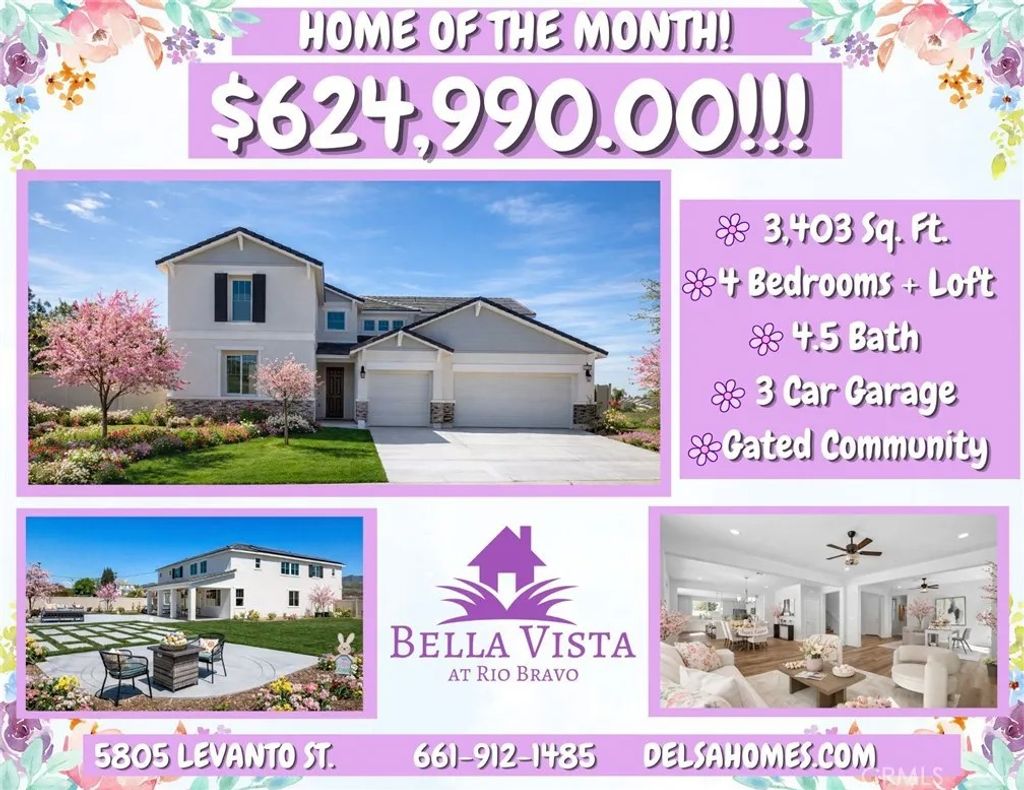 Photo of 5617 Levanto Street, Bakersfield, CA 93306 (MLS # HD26055615)