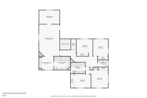 Tiny photo for 12426 Henzie Place, Granada Hills, CA 91344 (MLS # SR25246854)