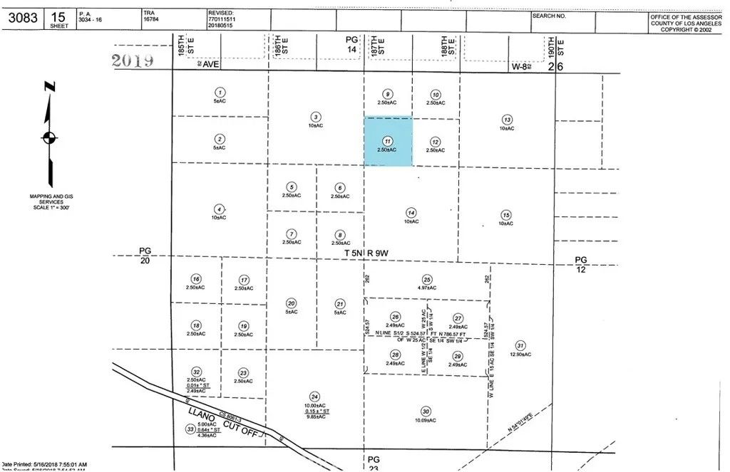 Photo of 0 187th / Avenue W10, Llano, CA 93591 (MLS # SR26072626)