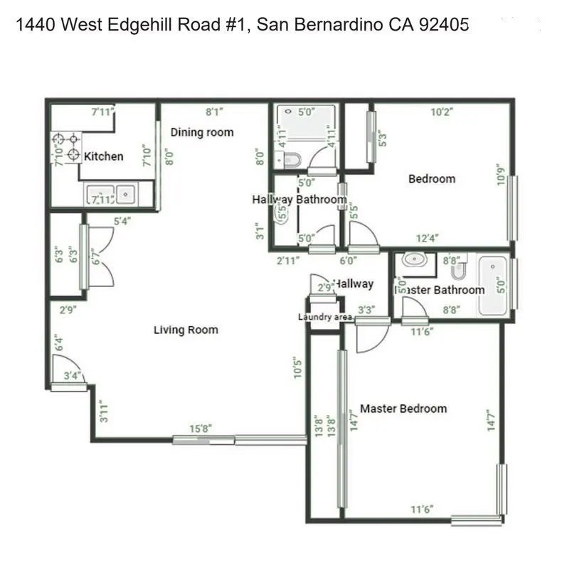 1440 W Edgehill Road 1