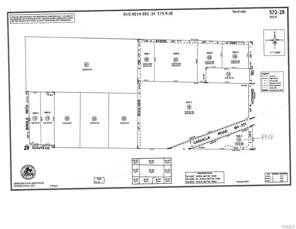 Photo of 0 Cahuilla, Anza, CA 92534 (MLS # HD26030819)