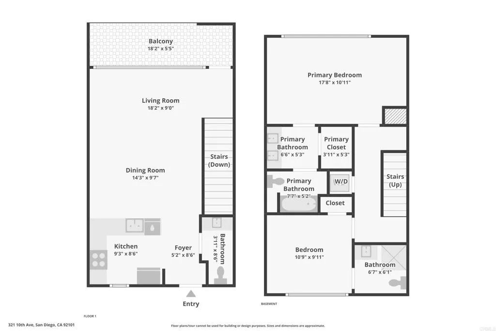 Photo of 321 10Th Avenue, San Diego, CA 92101 (MLS # PTP2600902)