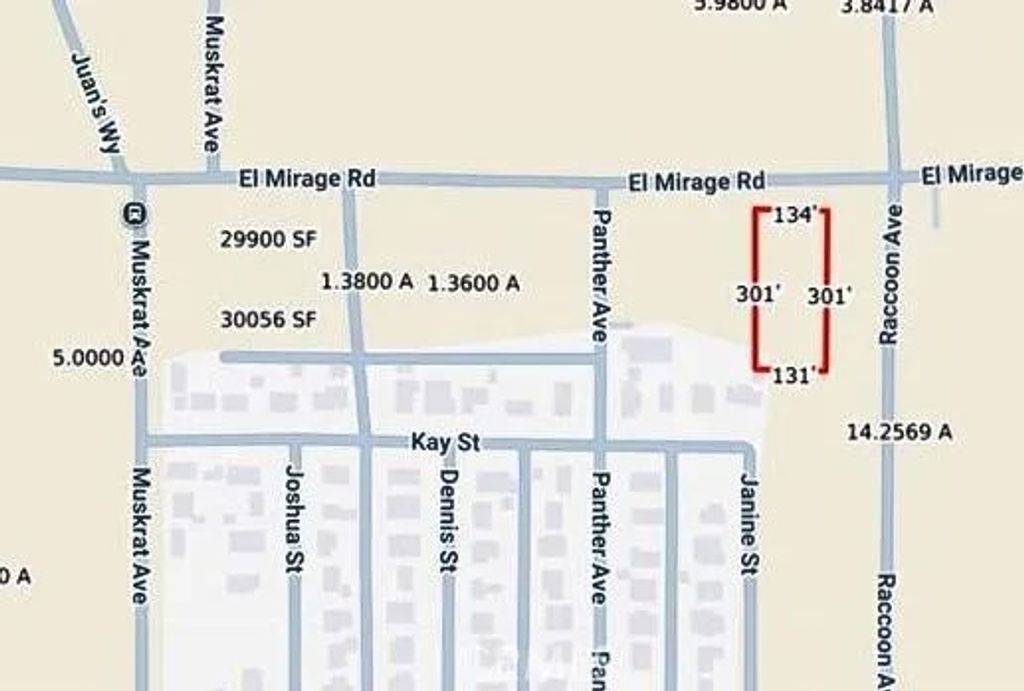 Photo of 0 El Mirage &amp; Raccoon 0.91-acres, Adelanto, CA 92301 (MLS # TR26103884)