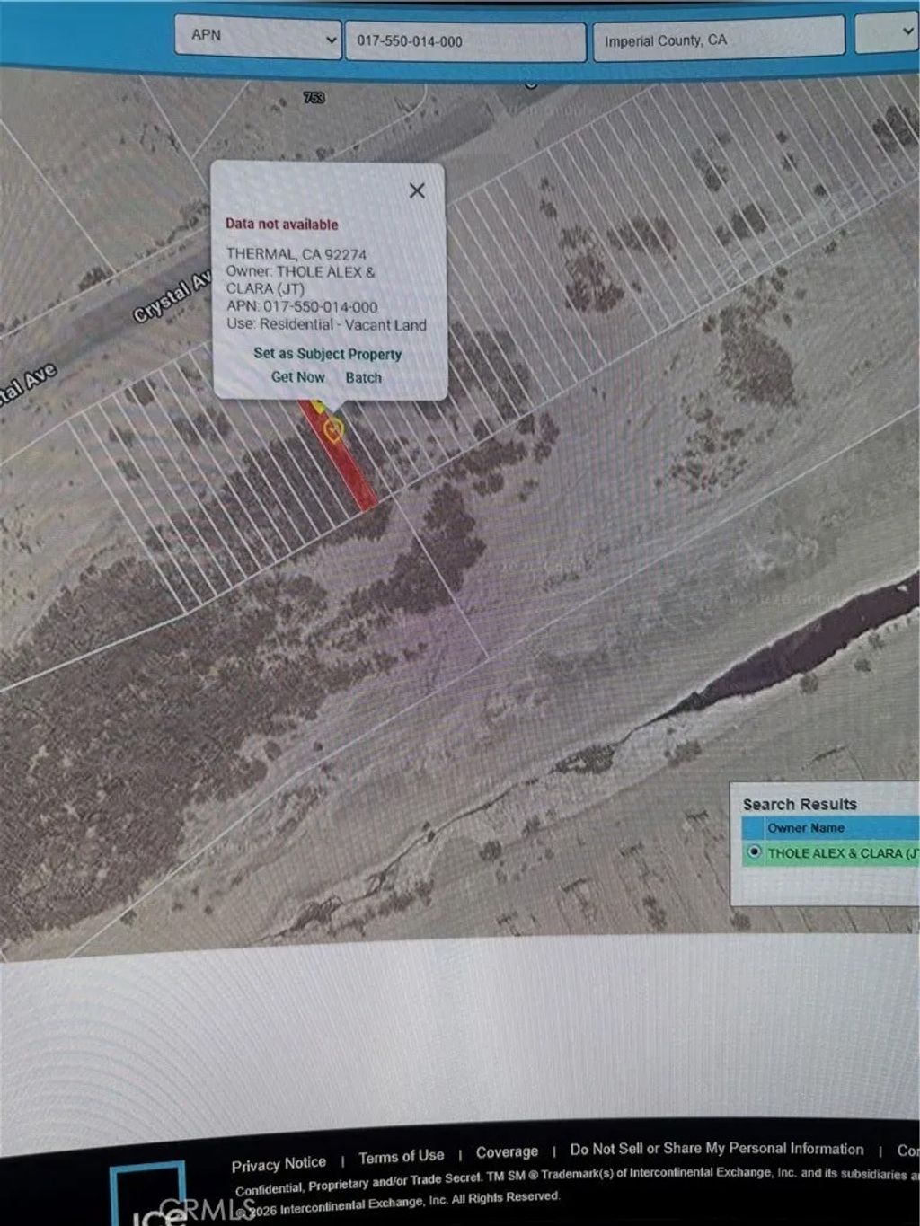 Photo of 12345 Crystal, Thermal, CA 92274 (MLS # SW26084501)