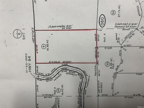 0 HIGHWAY 94 Potrero CA 91963