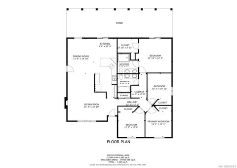 Tiny photo for 16579 Daza Dr, Ramona, CA 92065 (MLS # 250045702)