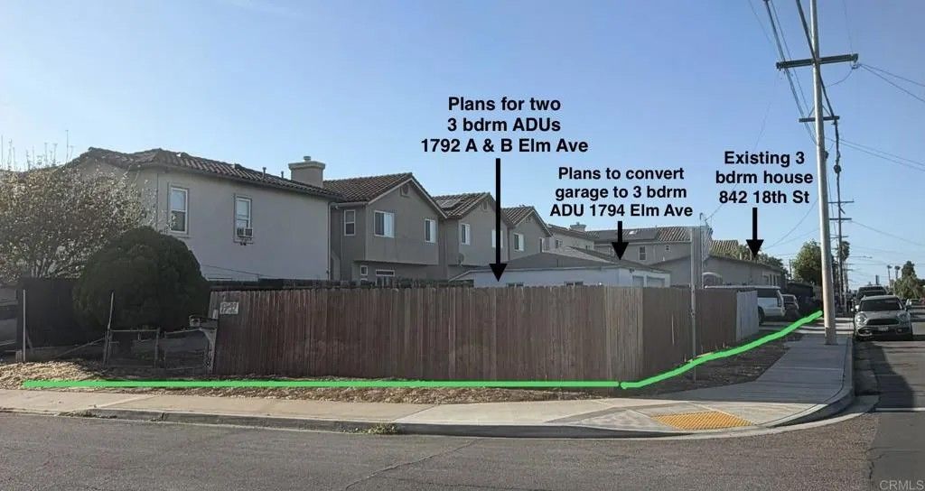 Photo of 1792-Elm Avenue &amp; 842 18th Street, San Diego, CA 92154 (MLS # PTP2603201)