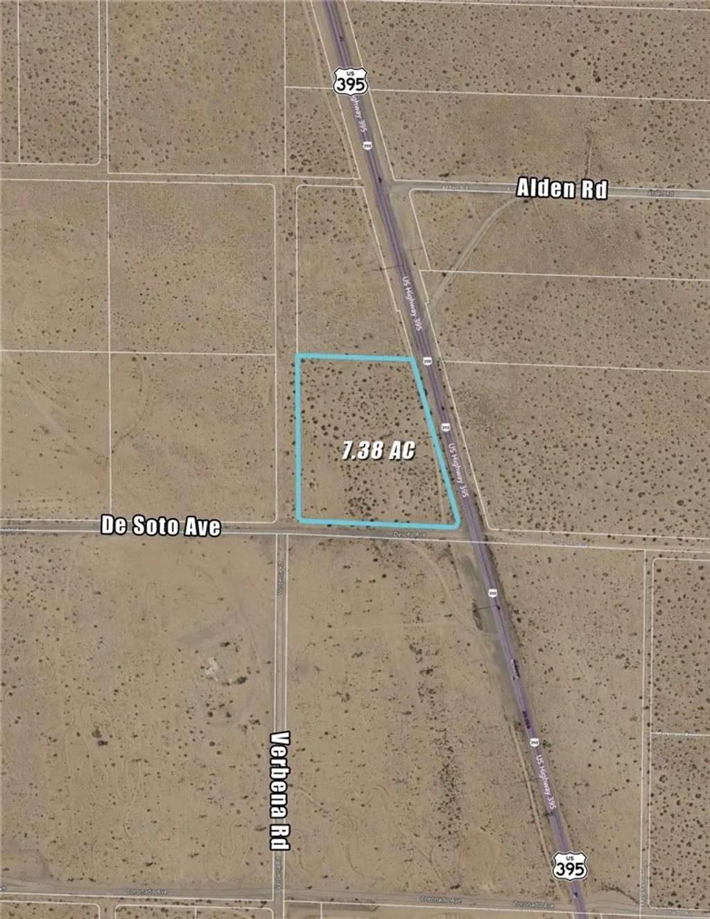 Photo of 0 De Soto, Adelanto, CA 92301 (MLS # HD25266365)