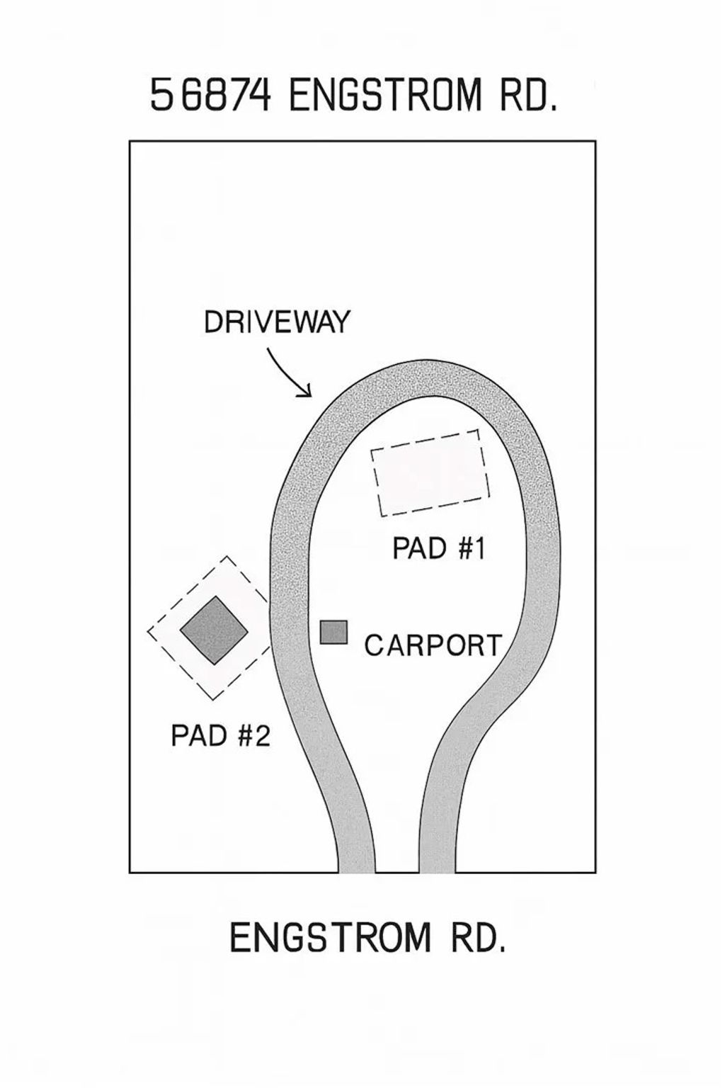 Photo of 56874 Engstrom Rd, Anza, CA 92539 (MLS # OC25274654)