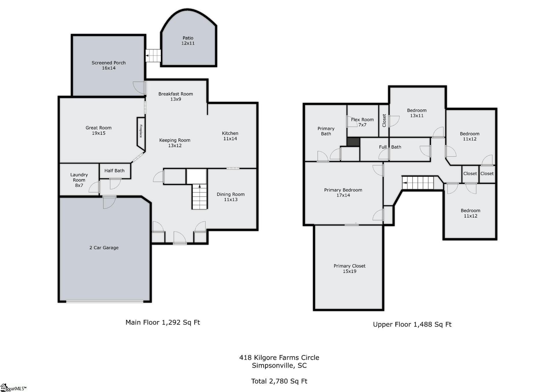 Simpsonville, South Carolina 29681, United States, 4 Bedrooms Bedrooms, ,3 BathroomsBathrooms,Residential,Contingent,198910