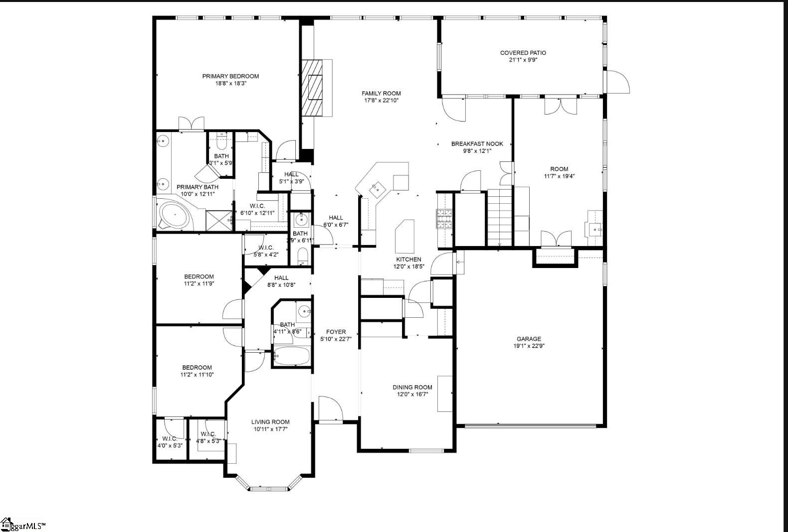 Simpsonville, South Carolina 29681, United States, 3 Bedrooms Bedrooms, ,3 BathroomsBathrooms,Residential,Contingent,77943