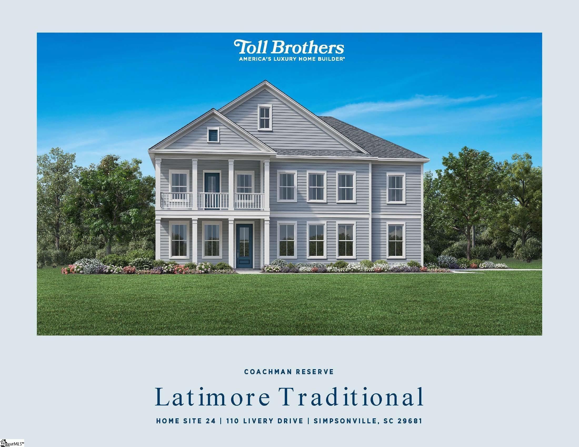 110 Livery Drive Lot 24 Latimore Traditional