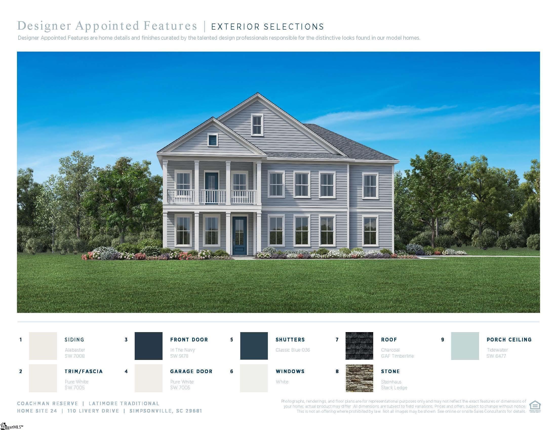 110 Livery Drive Lot 24 Latimore Traditional