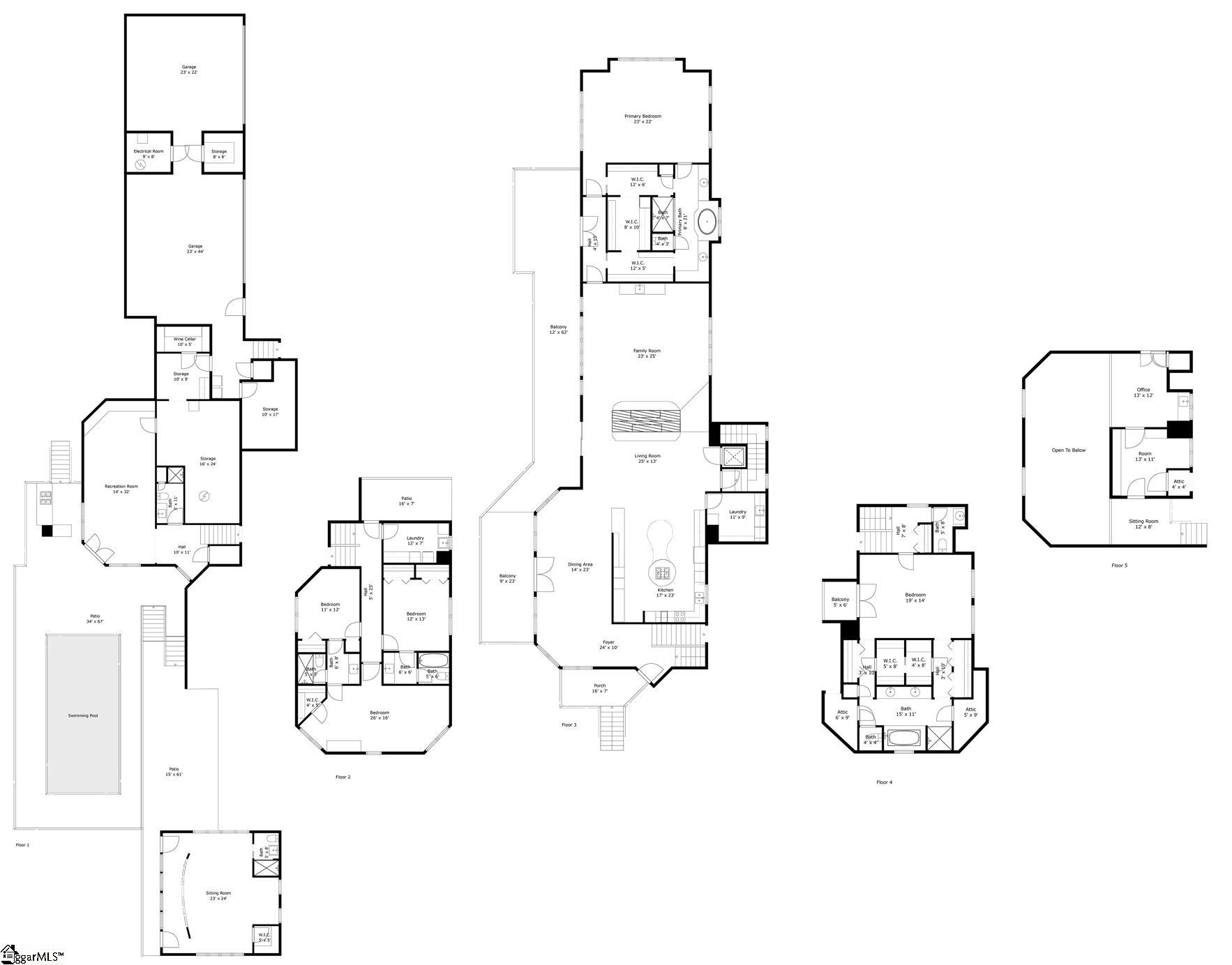 Greenville, South Carolina 29609, United States, 6 Bedrooms Bedrooms, ,7 BathroomsBathrooms,Residential,Active,105375