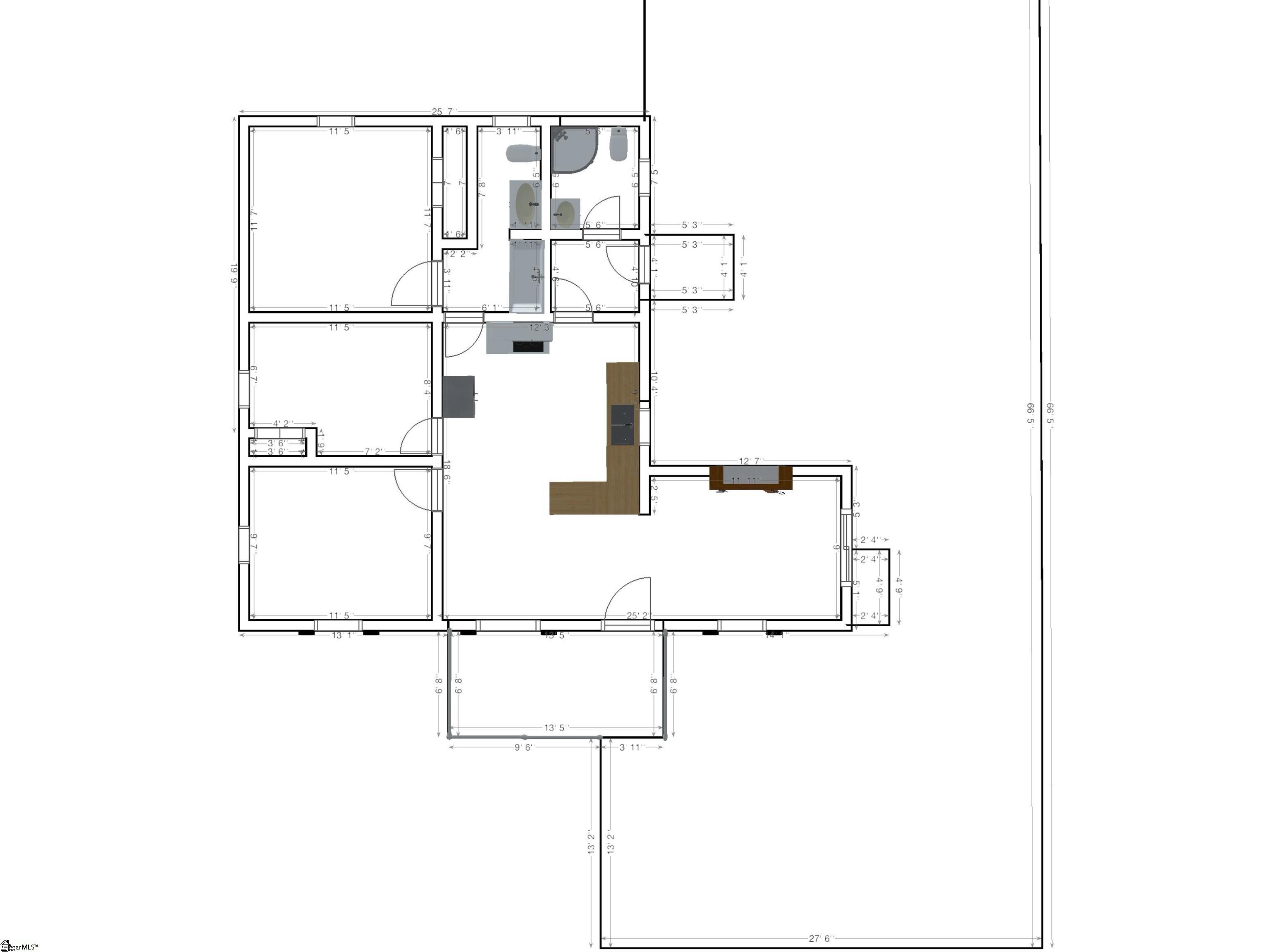 Laurens, South Carolina 29360, United States, 3 Bedrooms Bedrooms, ,2 BathroomsBathrooms,Residential,Active,147416