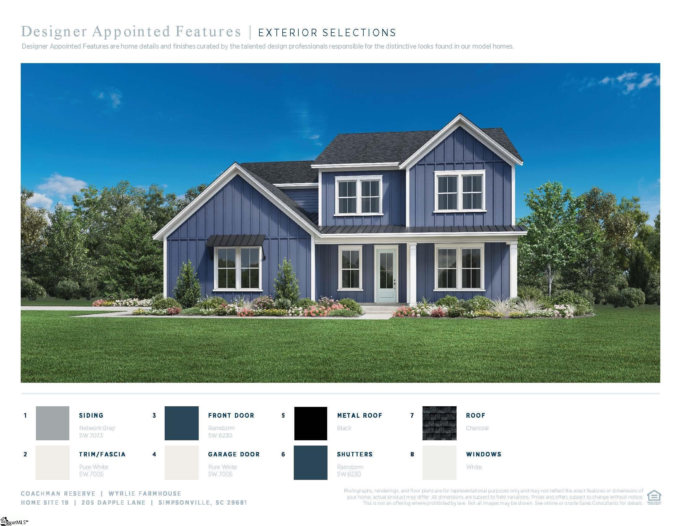 205 Dapple Lane Lot 19 Wrylie Farmhouse