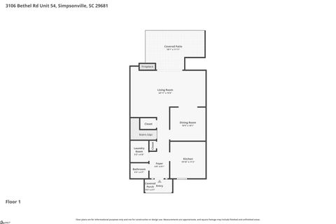 Tiny photo for 3106 Bethel Road Unit 54, Simpsonville, SC 29681 (MLS # 1584567)