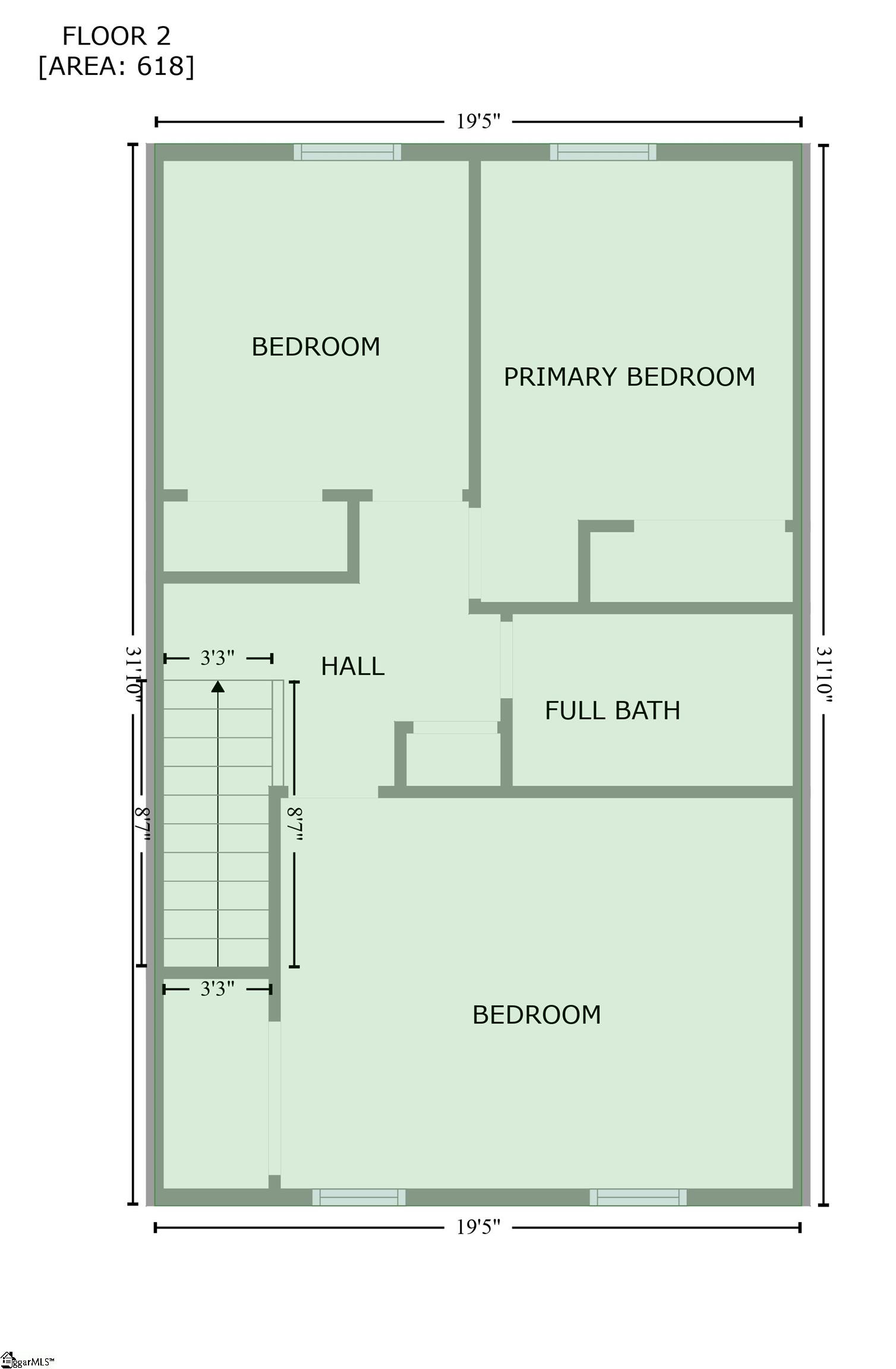 Greenville, South Carolina 29605, United States, 3 Bedrooms Bedrooms, ,2 BathroomsBathrooms,Residential,Active,199800