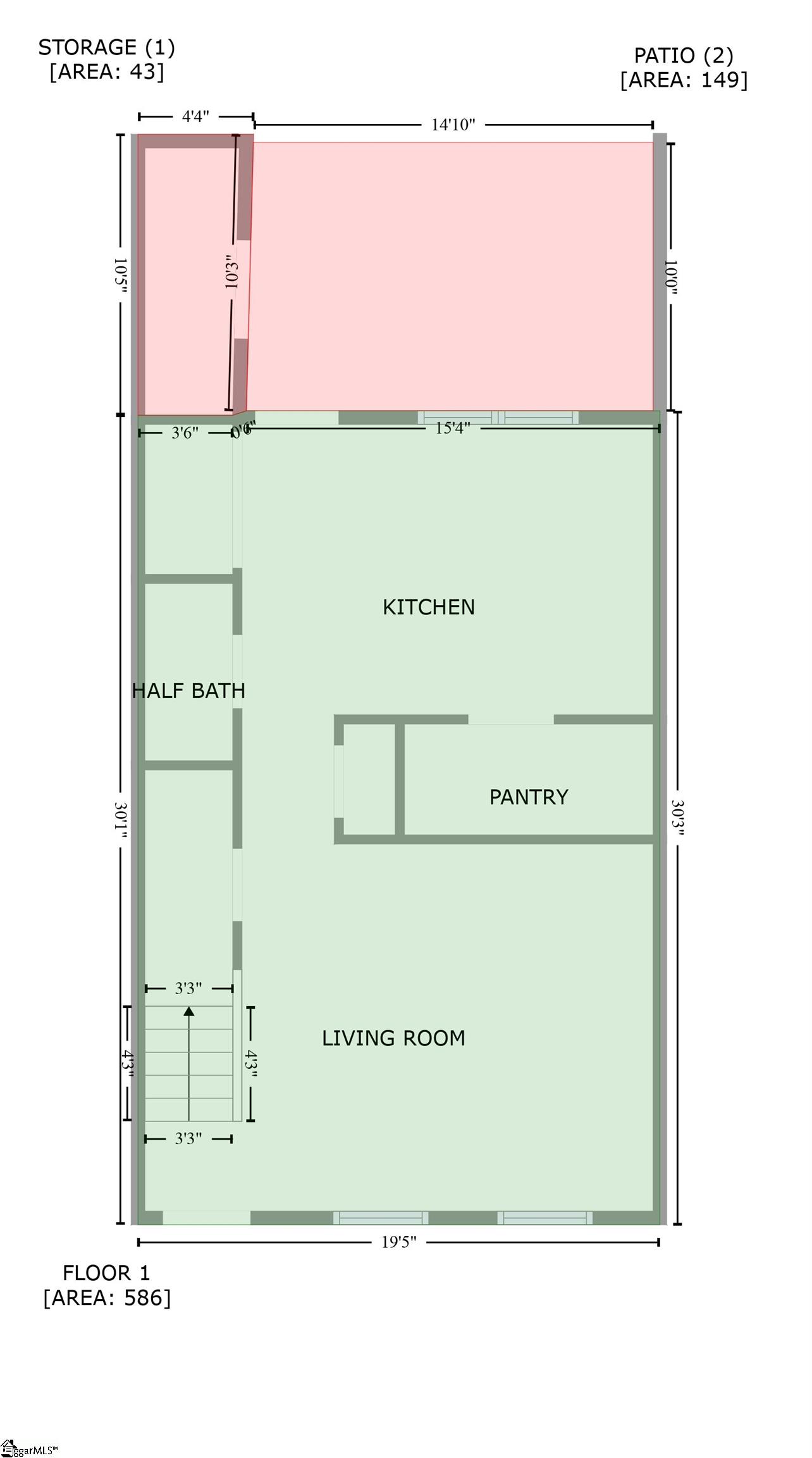 Greenville, South Carolina 29605, United States, 3 Bedrooms Bedrooms, ,2 BathroomsBathrooms,Residential,Active,199800