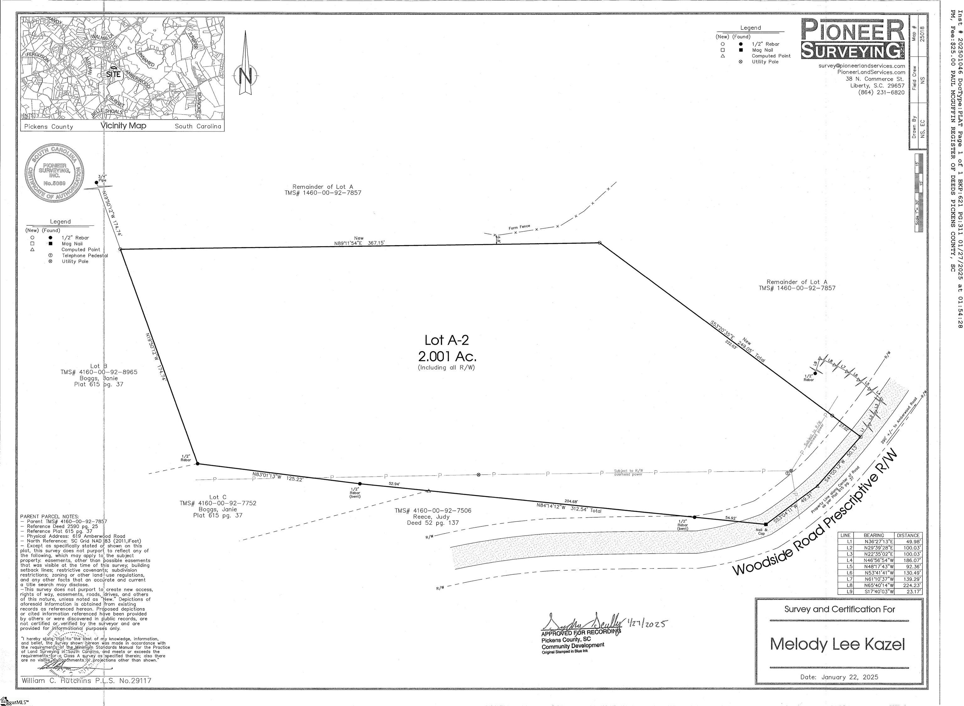 Pickens, South Carolina 29671, United States, ,Land,Active,207105