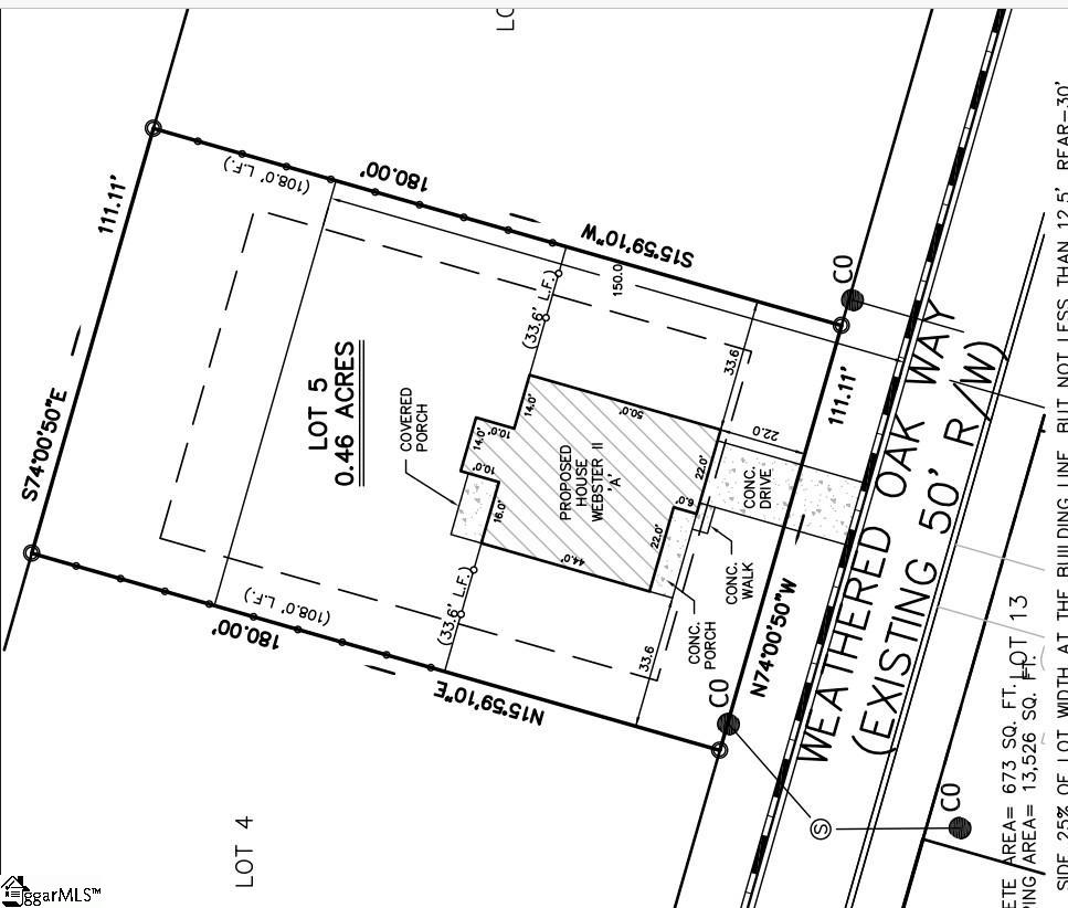 807 Weathered Oak Way Lot 105