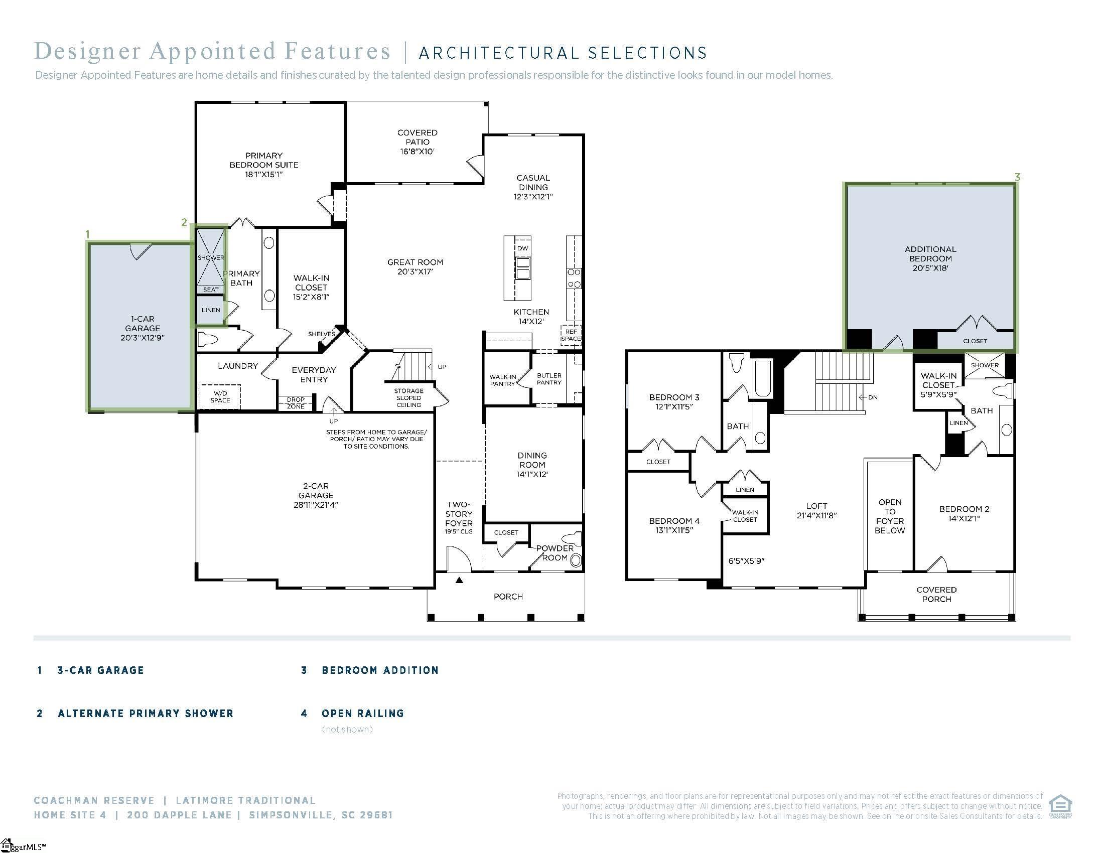 200 Dapple Lane Lot 4 Latimore Traditional
