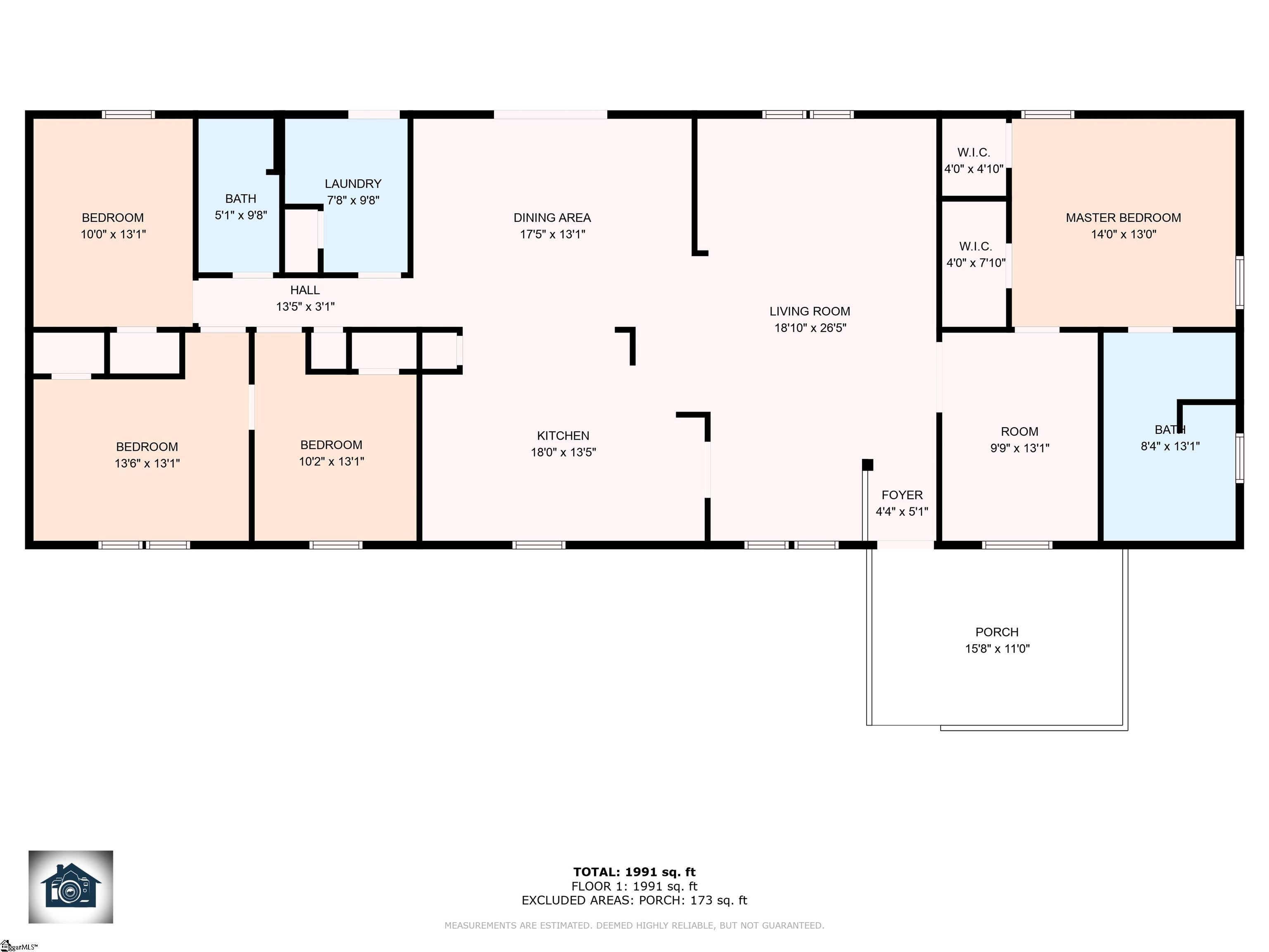 Chesnee, South Carolina 29323, United States, 4 Bedrooms Bedrooms, ,2 BathroomsBathrooms,Residential,Active,109886