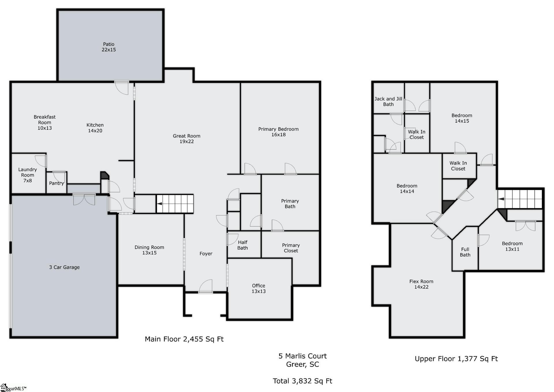 Greer, South Carolina 29650, United States, 4 Bedrooms Bedrooms, ,4 BathroomsBathrooms,Residential,Active,126887