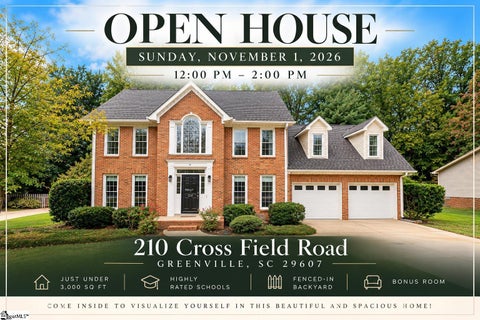 Photo of 210 Cross Field Road, Greenville, SC 29607 (MLS # 1604073)