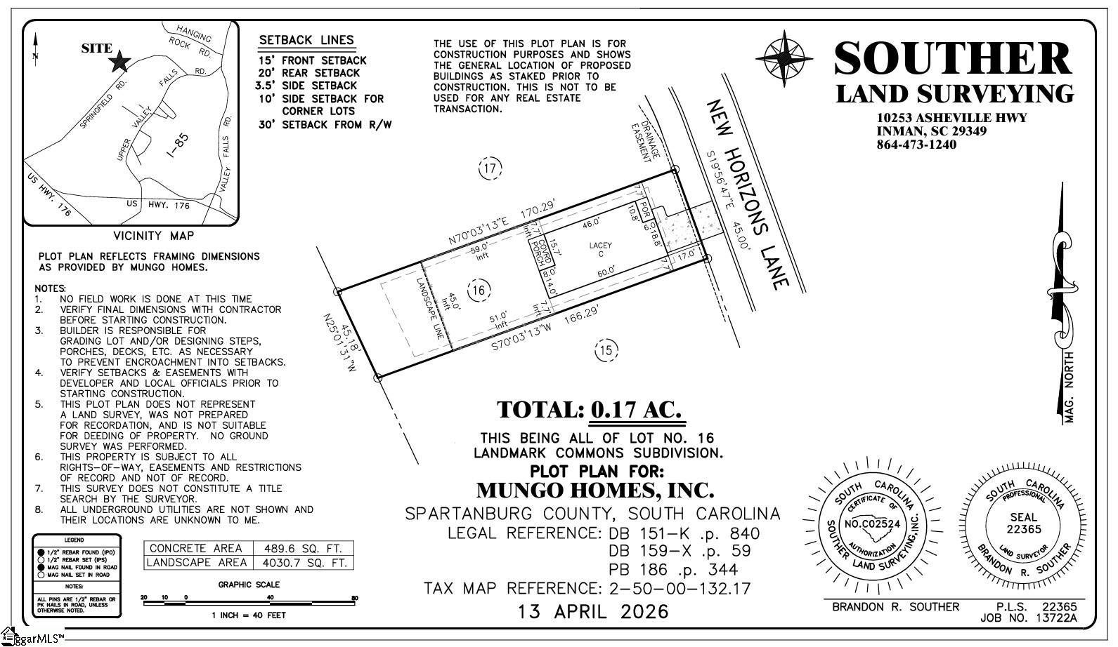 7059 New Horizons Lane Lot 16