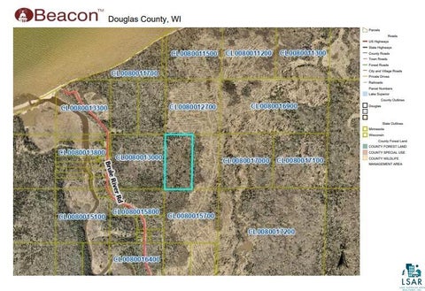 Tiny photo for XXX Brule River Rd, Brule, WI 54820 (MLS # 6128368)