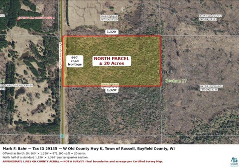 Tiny photo for 91 W Old County Hwy K, Bayfield, WI 54814 (MLS # 6128216)