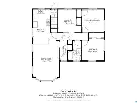 Tiny photo for 2602 Harvey St, Duluth, MN 55811 (MLS # 6125690)