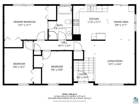 Tiny photo for 2856 Palisade Dr, Duluth, MN 55811 (MLS # 6124397)