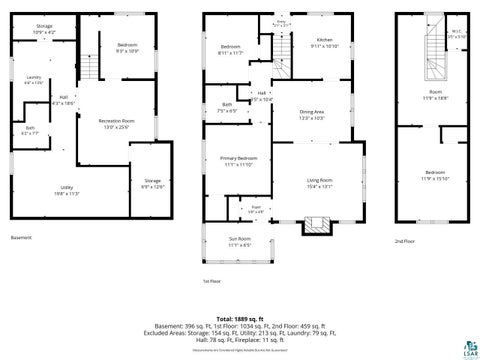 Tiny photo for 4315 Gladstone St, Duluth, MN 55804 (MLS # 6128279)