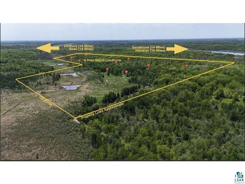 Tiny photo for 54003 Dollar Lake Rd, Sandstone, MN 55072 (MLS # 6125832)