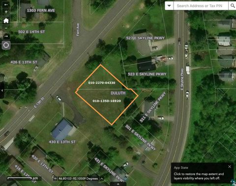 Tiny photo for XXX E 13th St, Duluth, MN 55811 (MLS # 6124206)