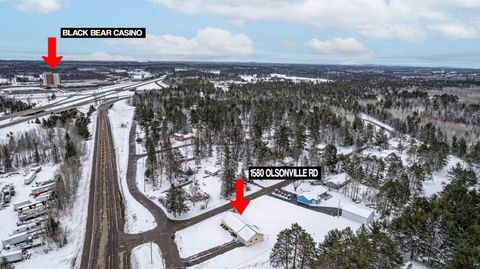 Tiny photo for 1580 Olsonville Rd, Carlton, MN 55718 (MLS # 6124053)