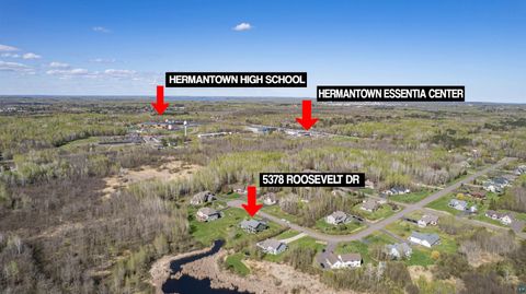 Tiny photo for 5378 Roosevelt Dr, Hermantown, MN 55811 (MLS # 6125448)