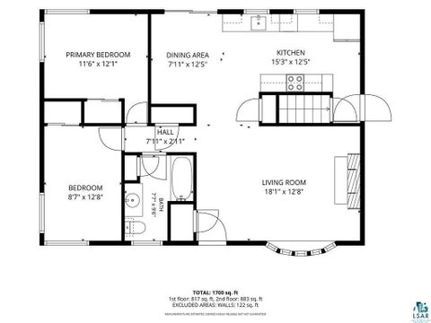 Tiny photo for 1724 Warren Ave, Duluth, MN 55811 (MLS # 6125896)